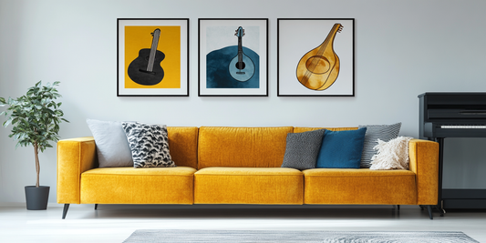 Decorating Your Home with Music Wall Art