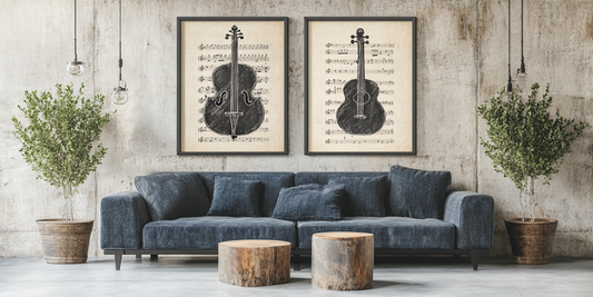 Music-Themed Wall Decor for Your Home: Decorating Tips & Inspiration