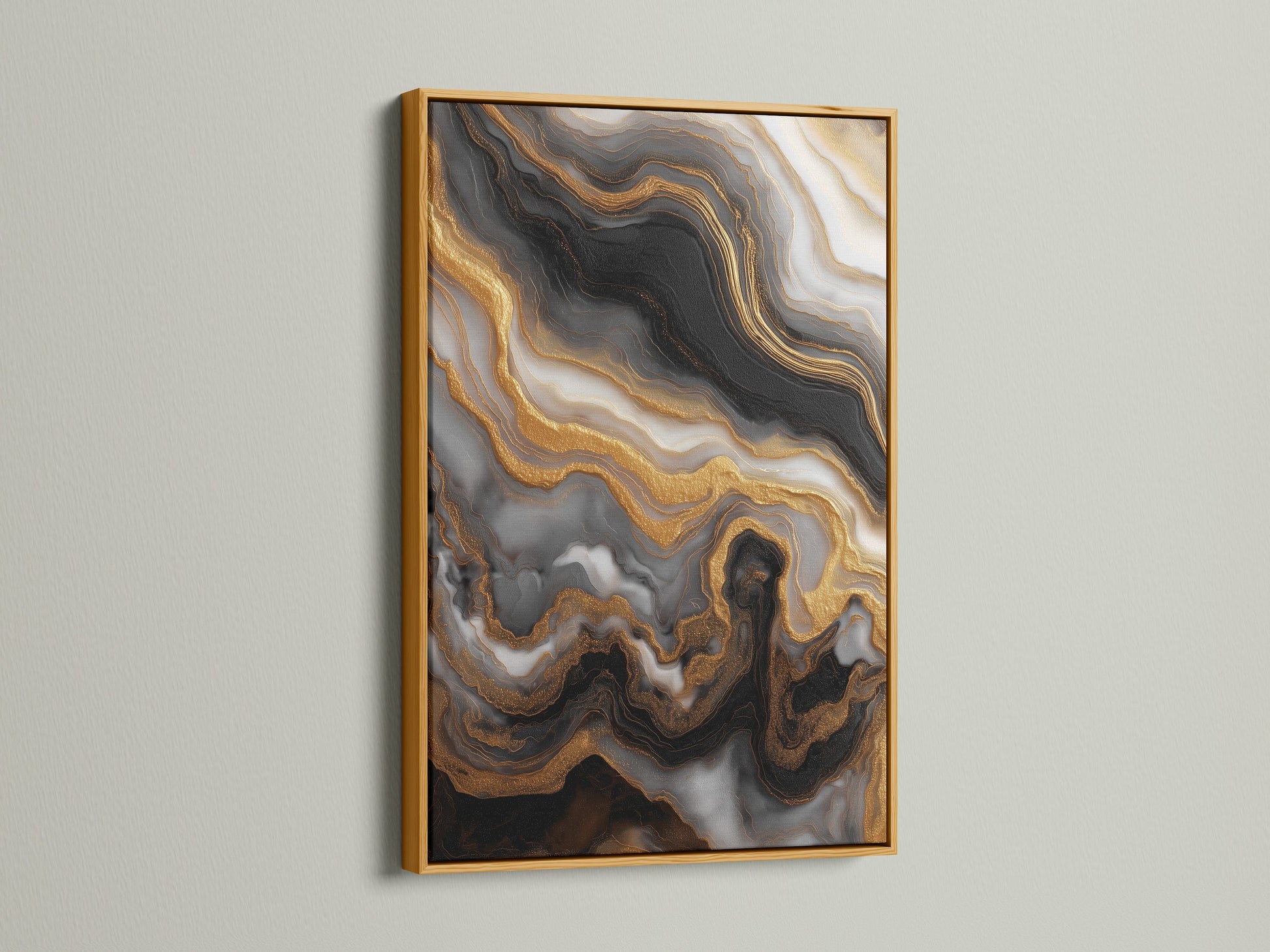 Add a touch of glam with a gold frame. This fine art print is displayed in a gold frame. Gold frames bring warmth and luxury. This will enhance any artwork. Explore our gold-framed art prints for a luxurious touch.