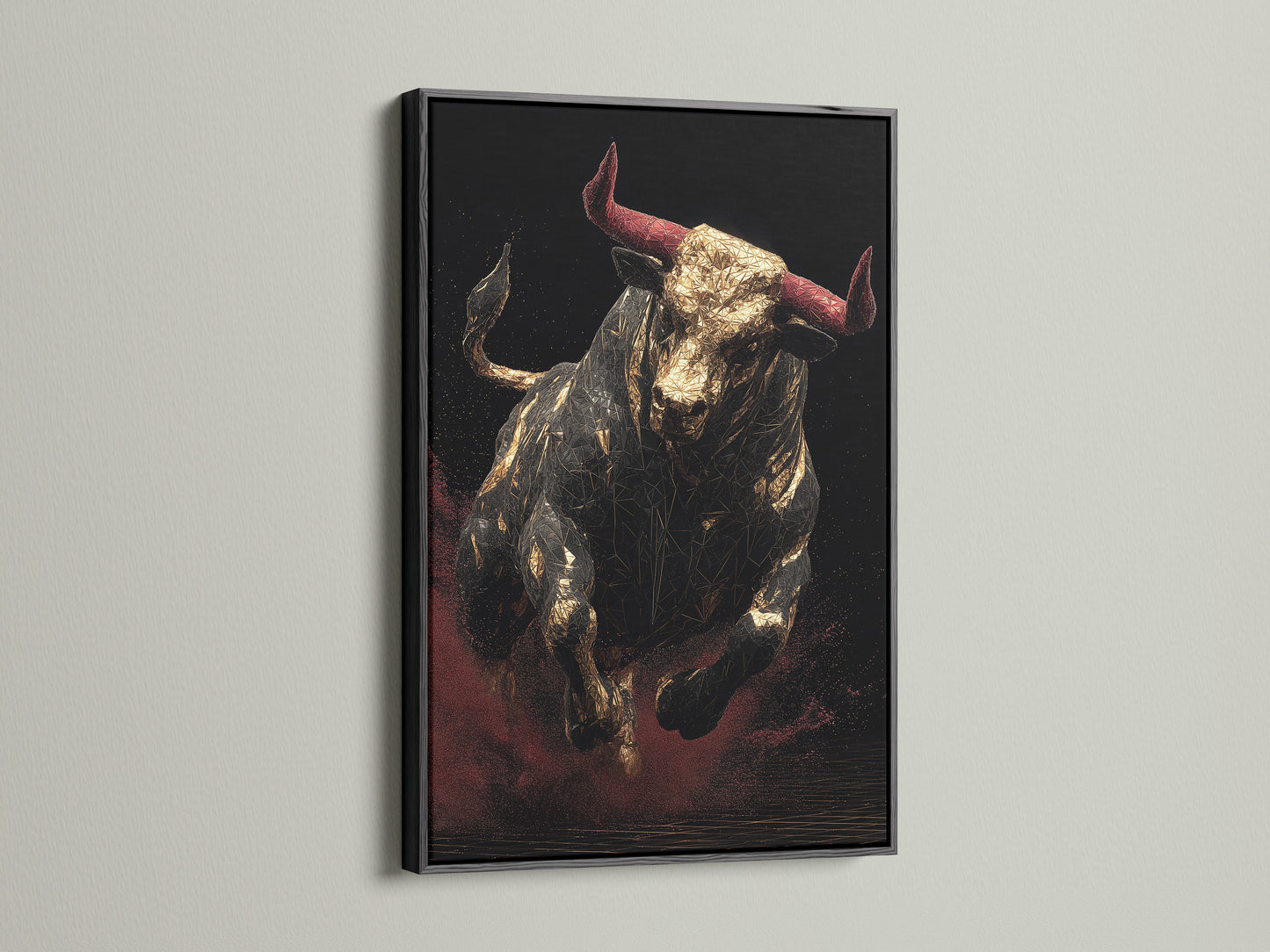 Explore the bold look of a black frame with this artwork. The black frame offers a sleek and modern look. See how a black frame enhances this artwork. The artwork stands out against the black frame. This framed art creates a sophisticated atmosphere. A stylish way to display your favorite art.