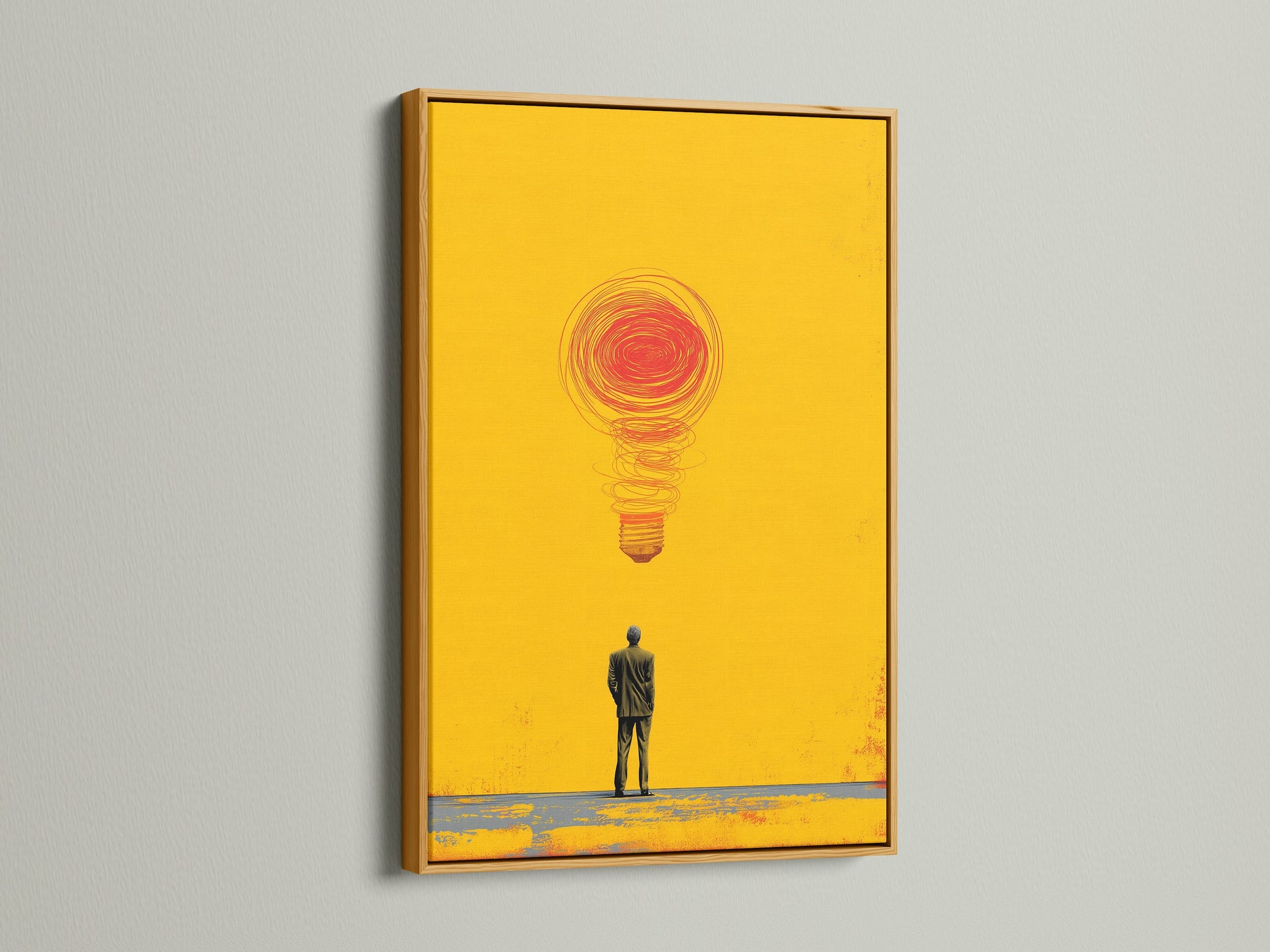 A gold frame enhances a piece of artwork. The gold frame adds a touch of luxury to any artwork. The artwork is elegant and eye-catching. A gold frame is perfect for traditional interiors. Consider a gold frame to showcase your art.