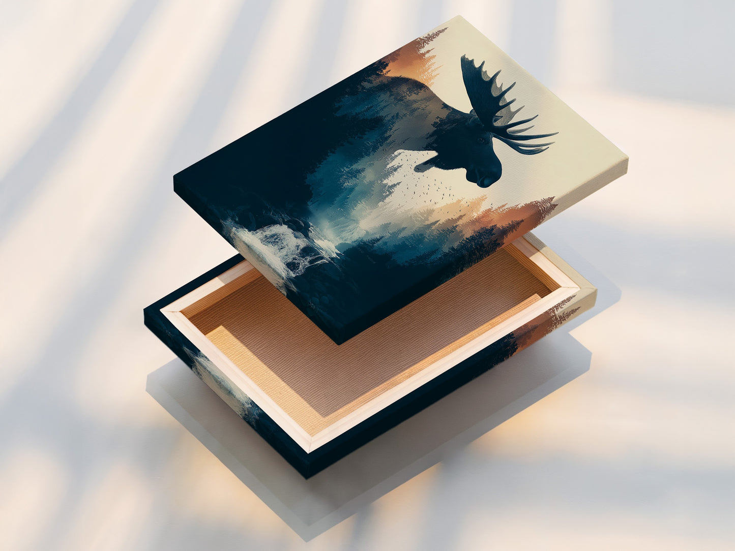 Here is a stretched canvas print. The canvas is tightly stretched over a frame. This creates a gallery-worthy look. Discover the beauty of stretched canvas prints. Order your stretched canvas print and transform your art.