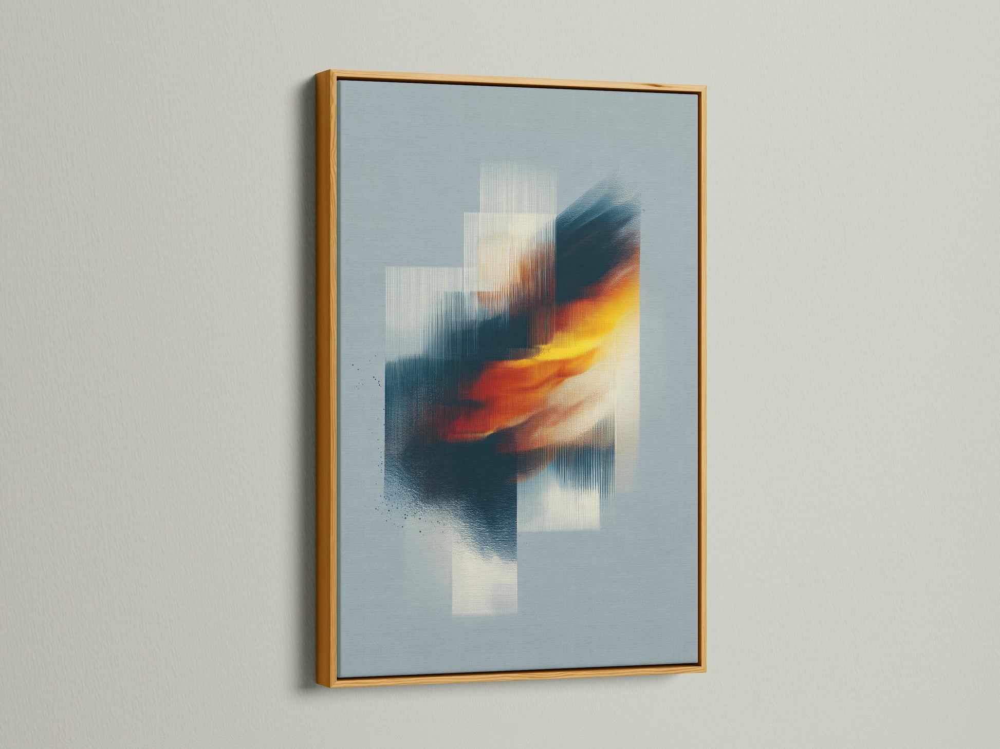 The artwork is highlighted by a luxurious gold frame. The metallic finish brings opulence and glamour. The art piece radiates with warmth and elegance. The gold frame adds a touch of sophistication. It transforms any room into a gallery. Indulge in the allure of gold. Discover framing options that capture attention.