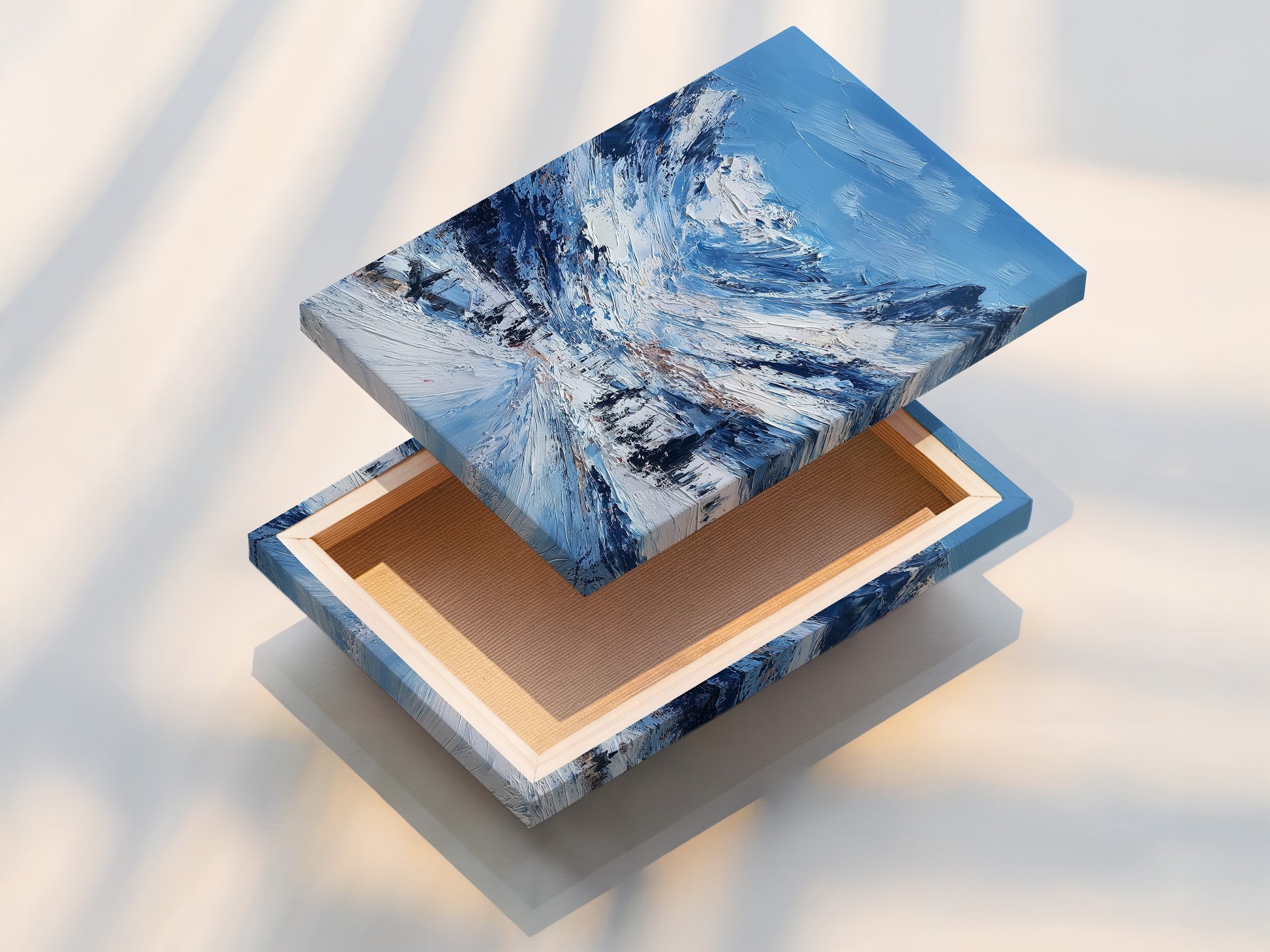 This is a stretched canvas print. It showcases vibrant colors and sharp details. The canvas is tightly stretched for a smooth surface. This enhances the artwork's visual impact. The print is ready to hang and enjoy. Discover the beauty of art on a stretched canvas.