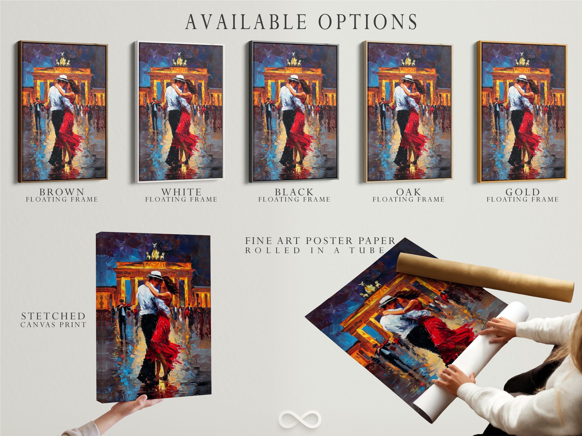 Available options include stretched canvas print fine art poster paper and floating frame. Customize your artwork to suit your style and preferences. Choose the perfect option to enhance your home decor. Each option offers a unique look and feel to showcase the beauty of this artwork.