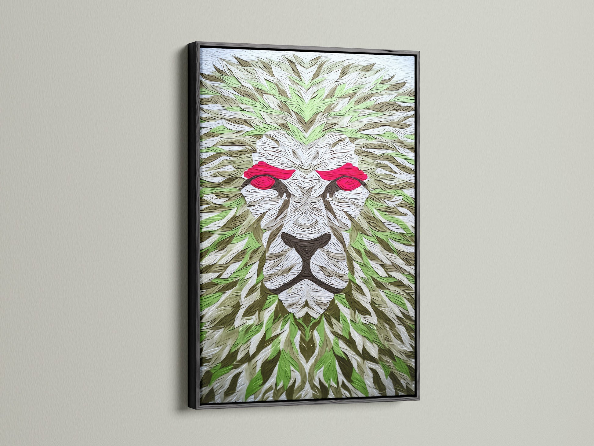 This is a black frame. It adds a bold statement to any art. The black frame creates a classic contrast. It is perfect for contemporary and minimalist art. The frame highlights the artwork's details. A sophisticated choice for art display. Black adds elegance to any space.