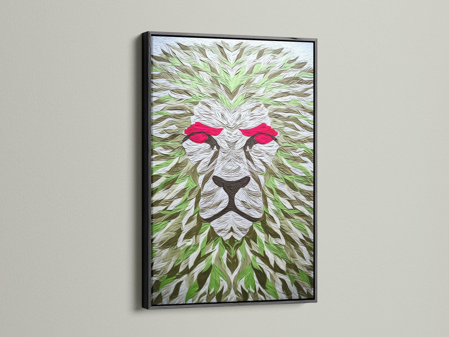 This is a black frame. It adds a bold statement to any art. The black frame creates a classic contrast. It is perfect for contemporary and minimalist art. The frame highlights the artwork's details. A sophisticated choice for art display. Black adds elegance to any space.