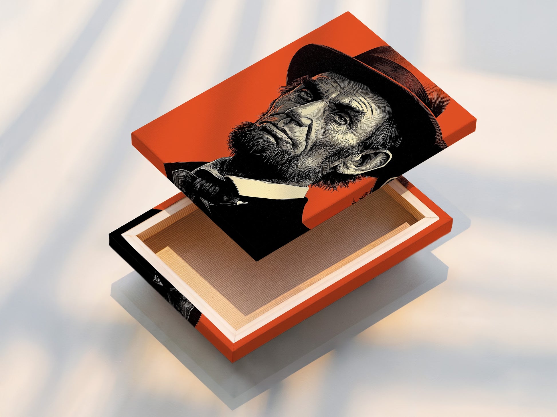 A stretched canvas print is ready to hang. The canvas is stretched tightly for a smooth finish. It enhances the artwork's texture and depth. Discover the beauty of a stretched canvas print. Elevate your walls with canvas artwork.