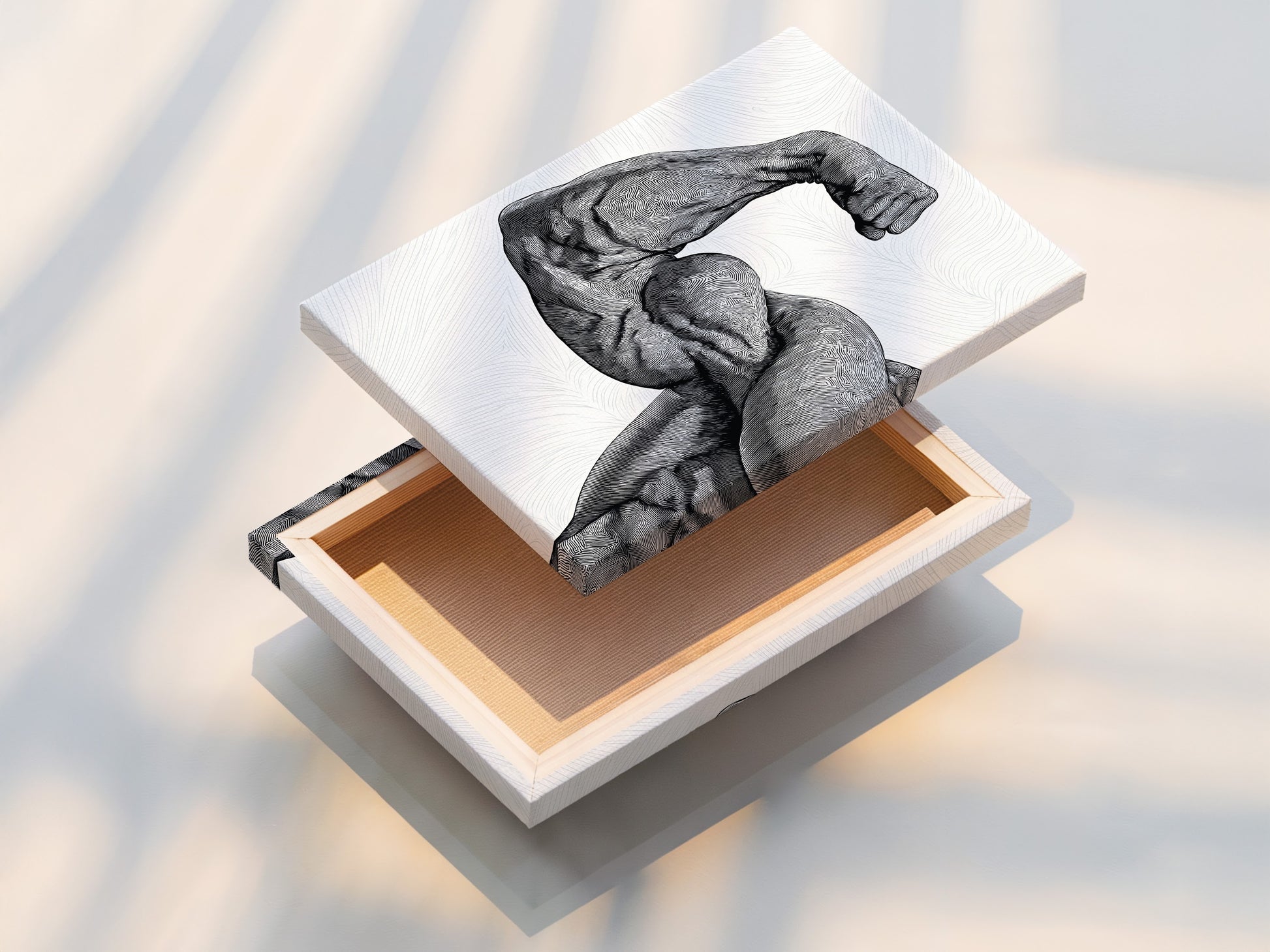 A beautifully stretched canvas print ready to hang. The canvas is stretched to perfection. This ensures a smooth and professional finish. Explore our range of stretched canvas prints. Discover high-quality artwork for any room. Transform your space with our stunning canvas art.