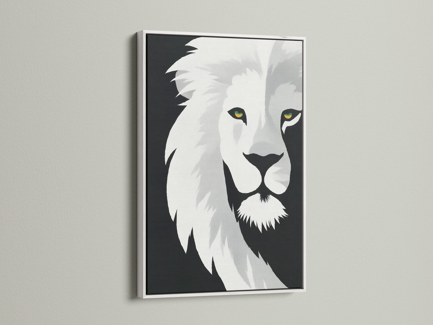 Discover the beauty of a white frame. This frame offers a clean modern look. It highlights any artwork. This frame complements various interior styles. Order your white framed art print now to refresh your decor.