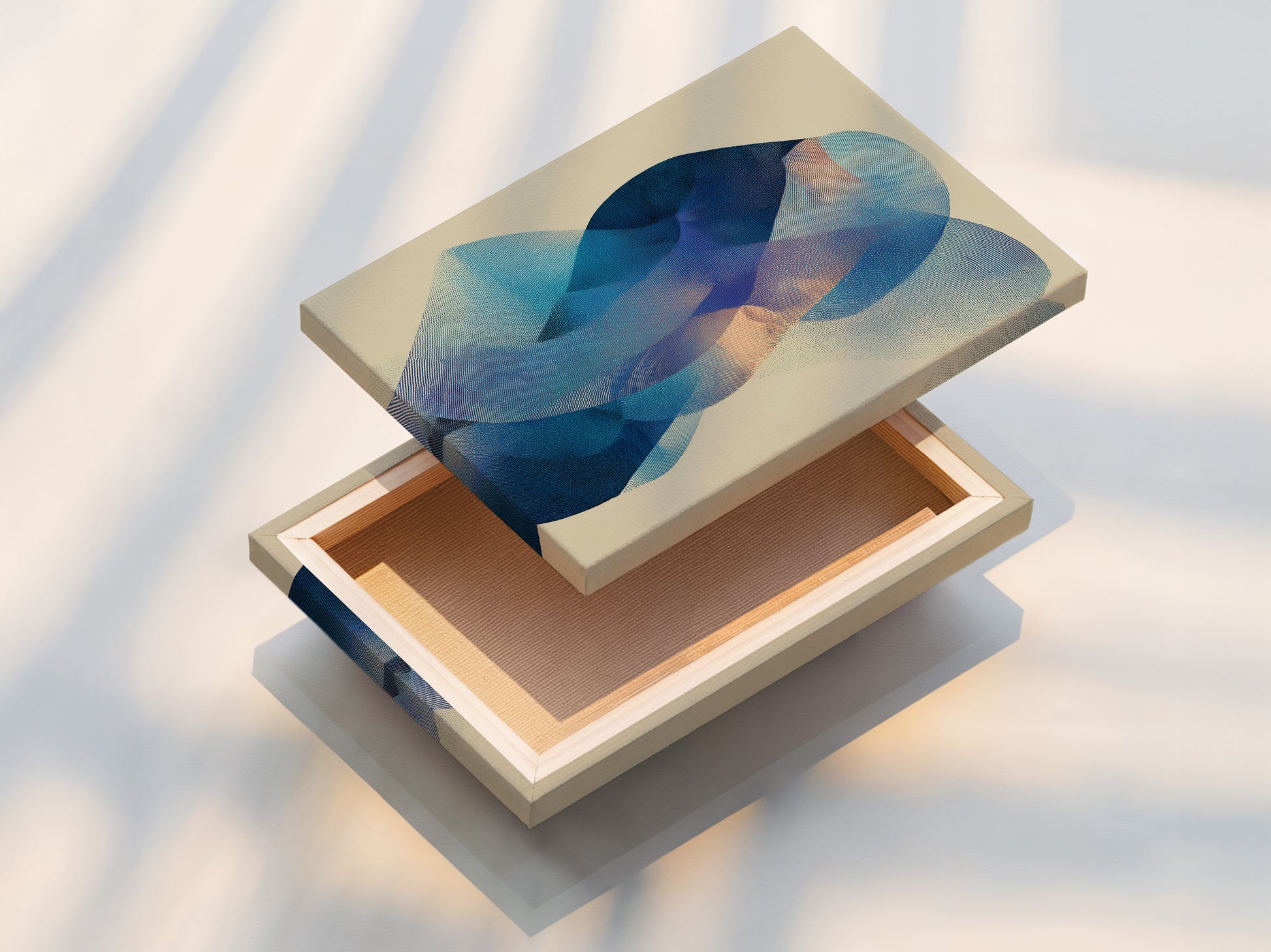 This is a stretched canvas print. It is ready to hang and display. The canvas is stretched tightly over a wooden frame. It offers a gallery-wrapped look. The stretched canvas print is a durable and attractive art format. Discover the convenience and beauty of stretched canvas prints for your artwork.