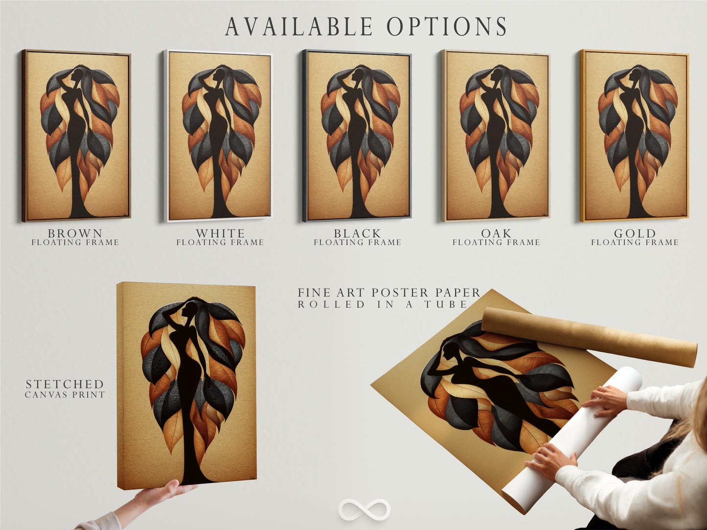 Explore available options for abstract tree art. Choose from stretched canvas prints fine art poster paper and floating frames. Find the perfect modern botanical decor for your space. Enhance your bedroom wall art with fall decor. Select the ideal tree artwork to complement your style. Transform your living room with nature canvas prints.