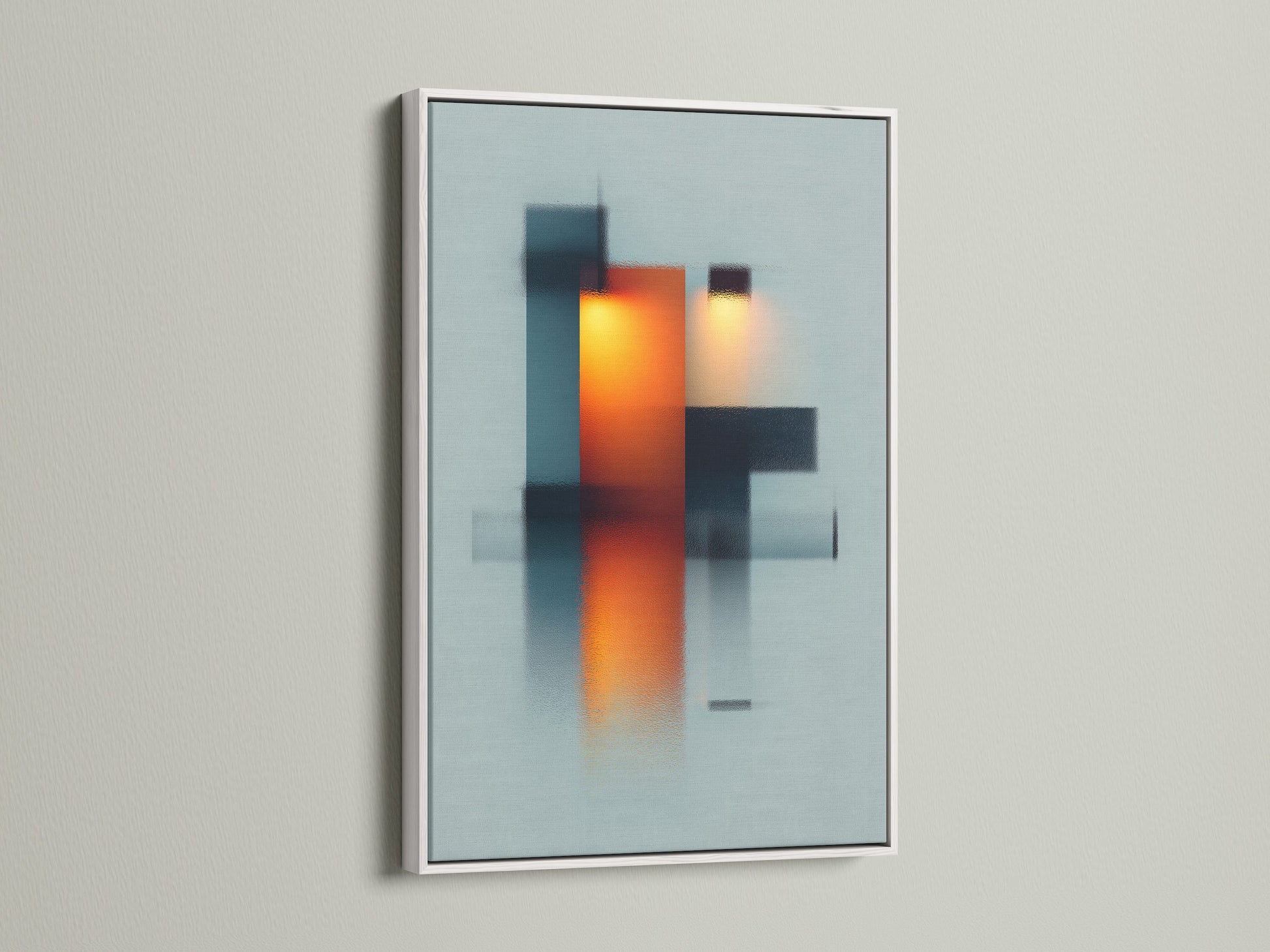 A modern white frame is displayed here. The clean lines offer a contemporary look. This frame enhances artwork without distraction. It's ideal for minimalist interiors. Explore the elegance of white frames for your art.