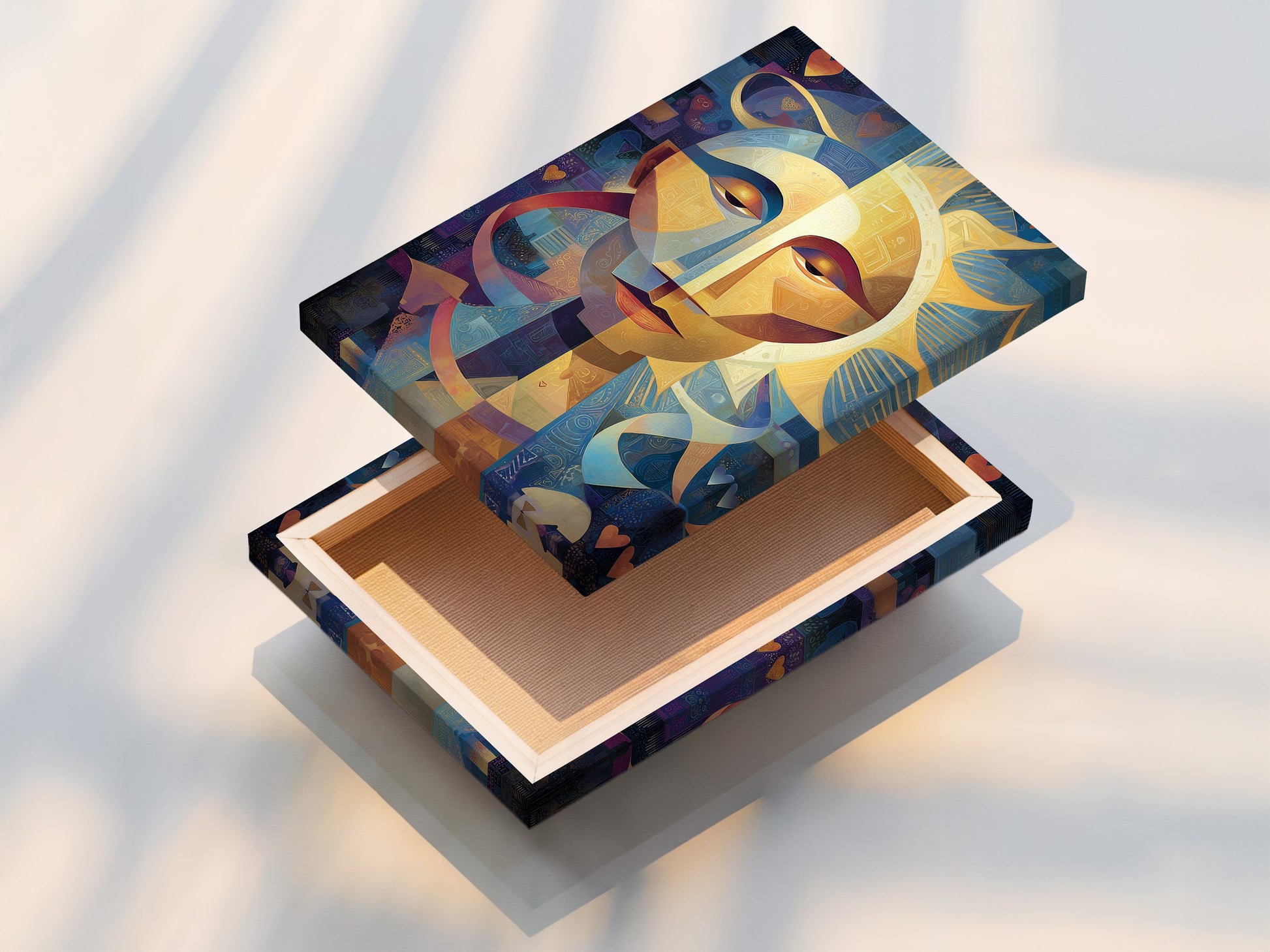 A stretched canvas art print ready to hang. Experience artwork with texture and depth on a canvas print. Stretched canvas provides a professional gallery-ready look. An effortless way to display art adding sophistication.