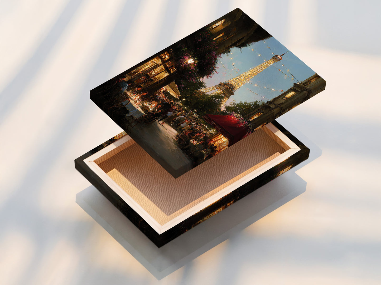 This image shows a stretched canvas print ready to hang. The canvas print offers a gallery-wrapped look. The artwork extends around the edges of the frame. Enjoy the texture and depth of stretched canvas prints.