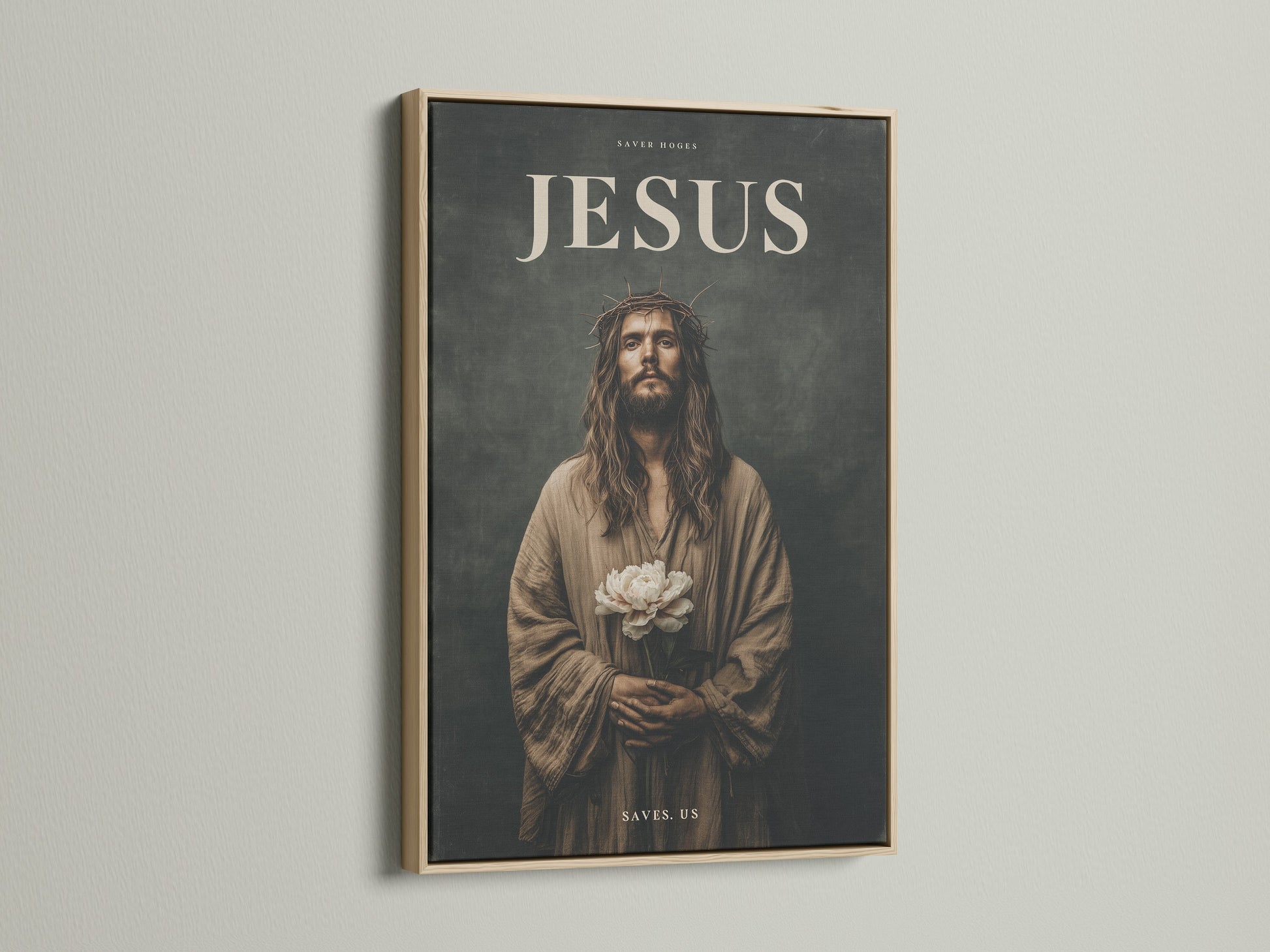 Artwork featuring an oak frame. The oak frame provides a natural look. This frame enhances the artwork's visual appeal. The oak frame adds warmth. It is a sophisticated touch to the art. Discover how an oak frame elevates the artwork.