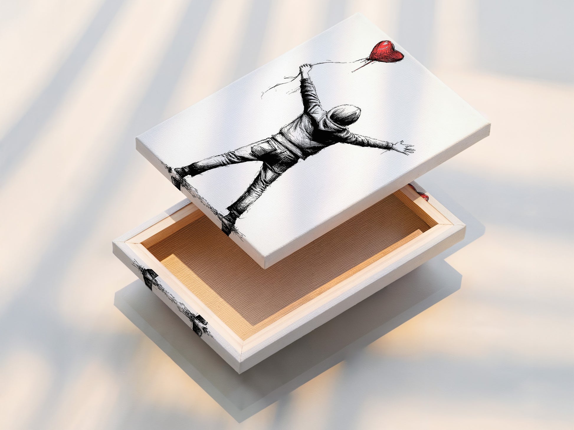 This is a stretched canvas print. This print is ready to hang. The canvas is stretched perfectly. This offers a gallery-wrapped look. Transform your art into a stunning canvas piece.