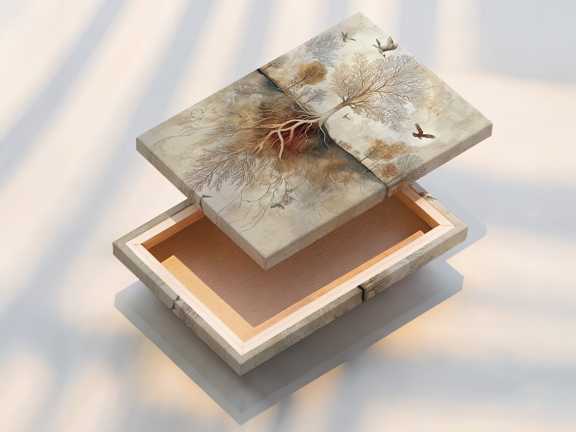 A stretched canvas print ready to hang. The canvas print offers a gallery-wrapped look. Vibrant colors and sharp details bring art to life. Perfect for adding texture and depth to your walls. Transform your space with stunning canvas artwork. Enjoy art without the need for a frame.