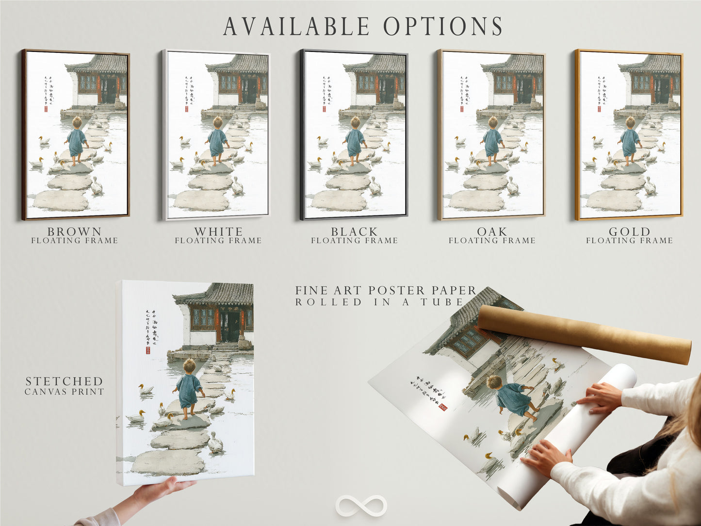 Explore available art options including stretched canvas prints. Also available are fine art poster paper and floating frames. Each option offers a unique way to display art. Choose the perfect style to match your taste. Enhance your decor with customized art solutions.