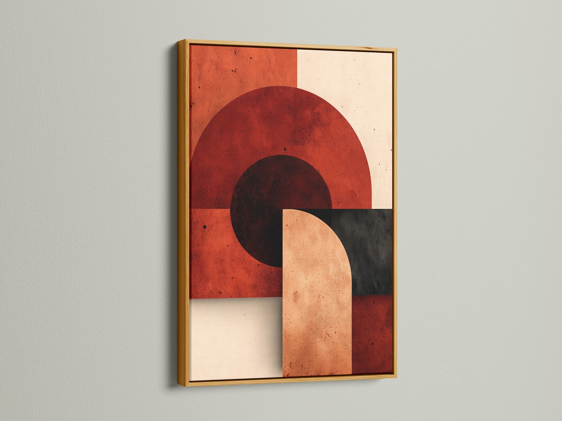 A gold frame enhances a luxurious art piece. The shimmering gold finish adds opulence and glamour. It enhances the artwork's richness and vibrancy. The frame brings a touch of elegance to any space. Elevate your artwork with a touch of gold.