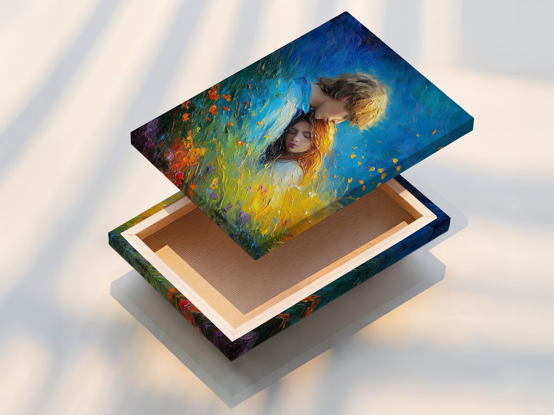 This is a stretched canvas print ready to hang. The canvas is tightly stretched for a smooth finish. The artwork wraps around the edges for a seamless look. Stretched canvas prints offer a gallery-quality presentation. Transform your photos into stunning wall art. Experience the beauty of canvas prints