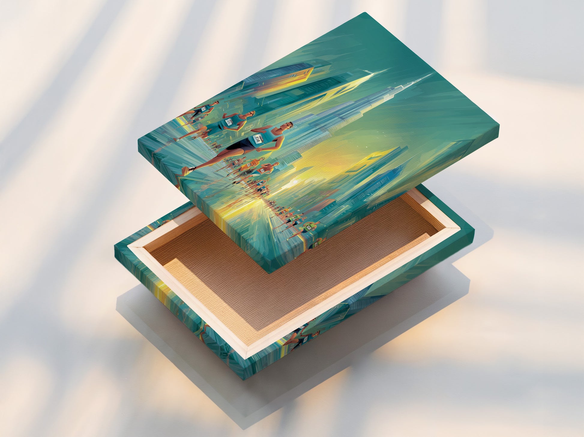 A professionally stretched canvas print ready to hang. Stretched canvas prints offer a gallery wrapped look. They are durable and enhance the artwork's texture. Get your favorite art printed on high quality canvas for a stunning display.