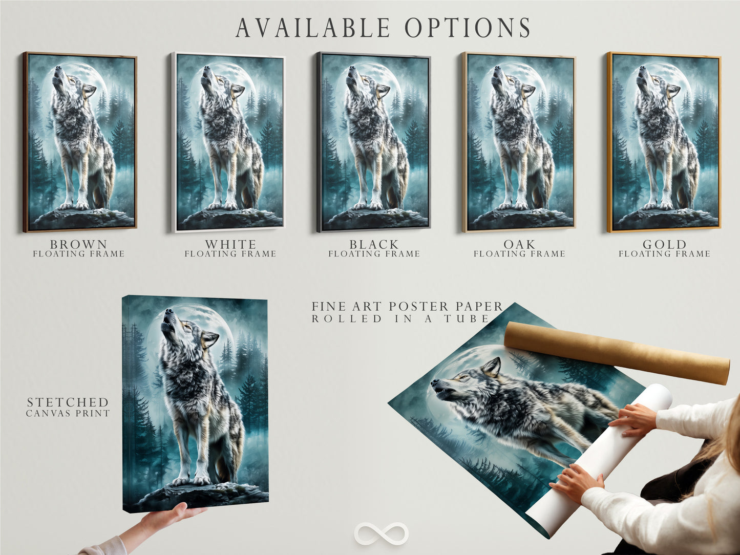Explore available options for your art. Choose from stretched canvas prints fine art poster paper or floating frames. Customize your artwork to match your style. Select the perfect presentation for your space today.