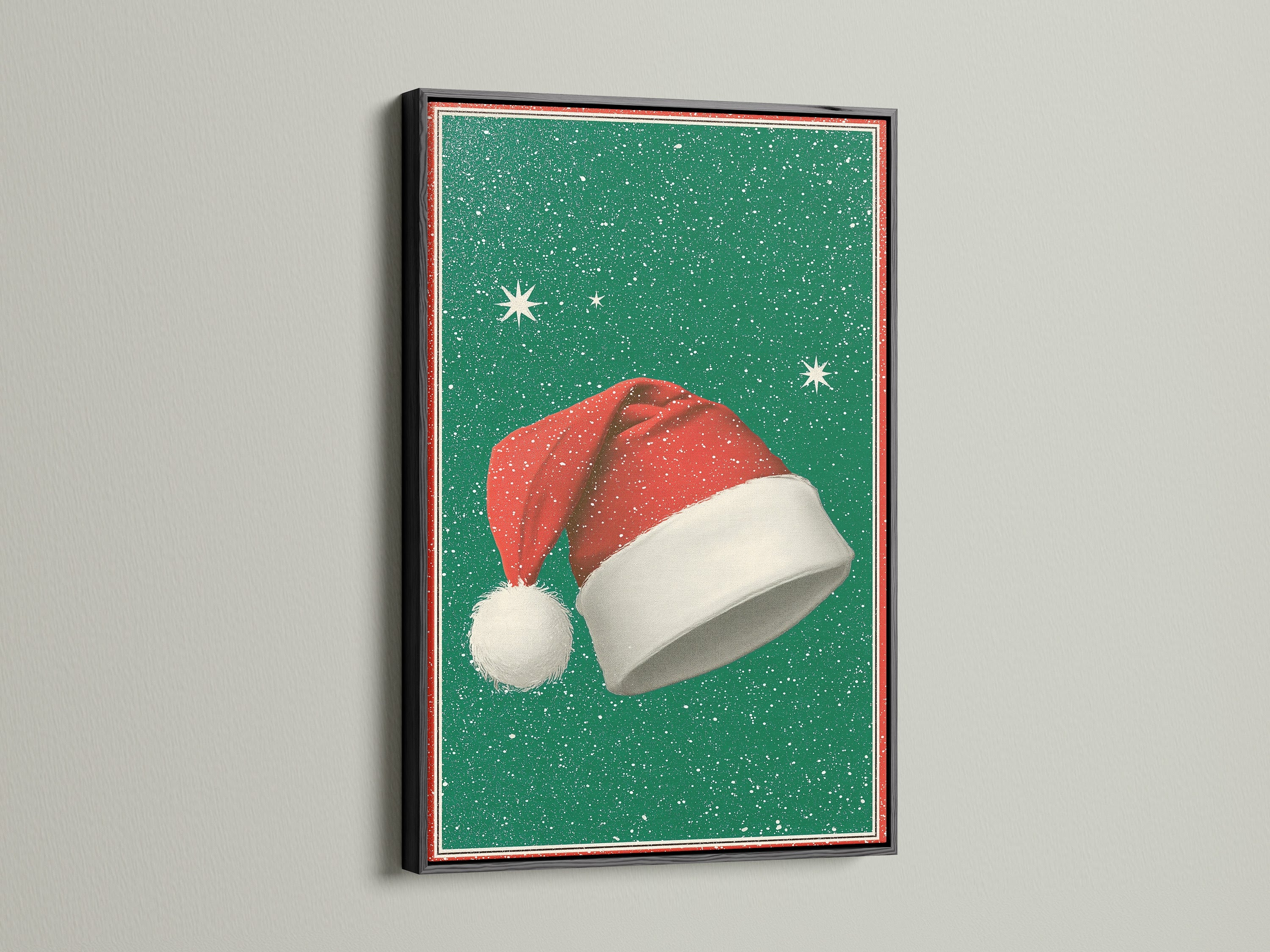 The artwork is showcased in a sophisticated black frame. Black frames add a touch of elegance to any piece. It creates a striking contrast. The artwork becomes a focal point. A black frame offers a bold statement.