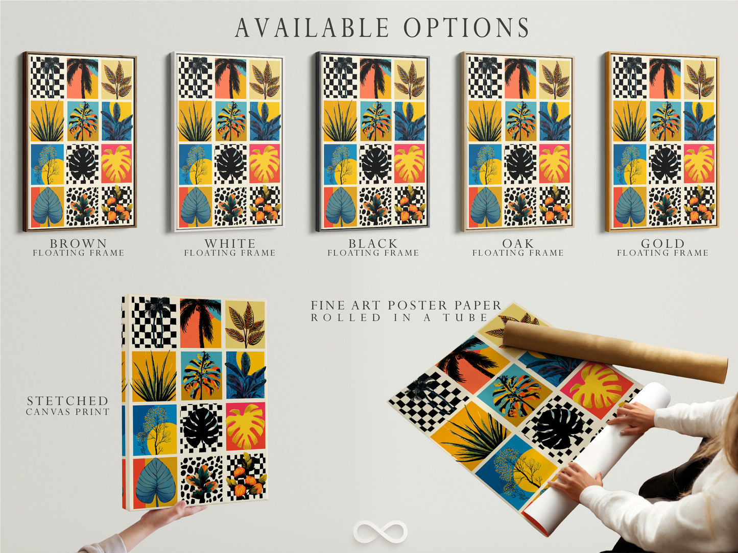 Available options include a stretched canvas print fine art poster paper and floating frame. Choose the perfect format to suit your style and space. Each option enhances the artwork in its unique way. Explore the possibilities and bring your vision to life.