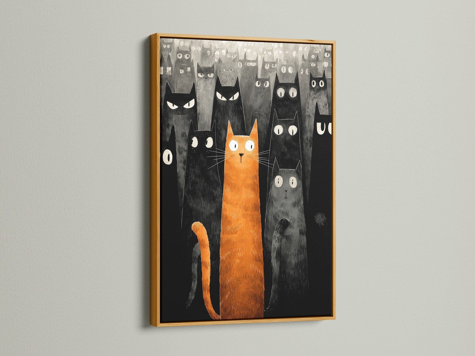 Artwork in a gold frame exudes luxury and elegance. The shimmering gold frame adds a touch of glamour to any artwork. Perfect for adding a lavish feel to your home decor. Explore our artwork selections now