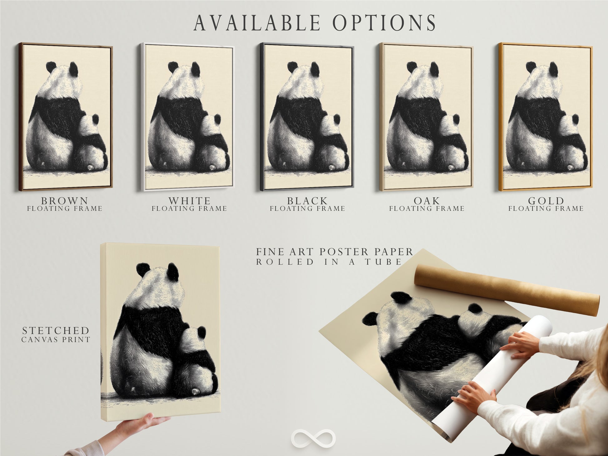 Explore available artwork options. Select from stretched canvas prints fine art poster paper or floating frames. Each option offers a unique way to display your art. Customize your art to match your personal style and space.