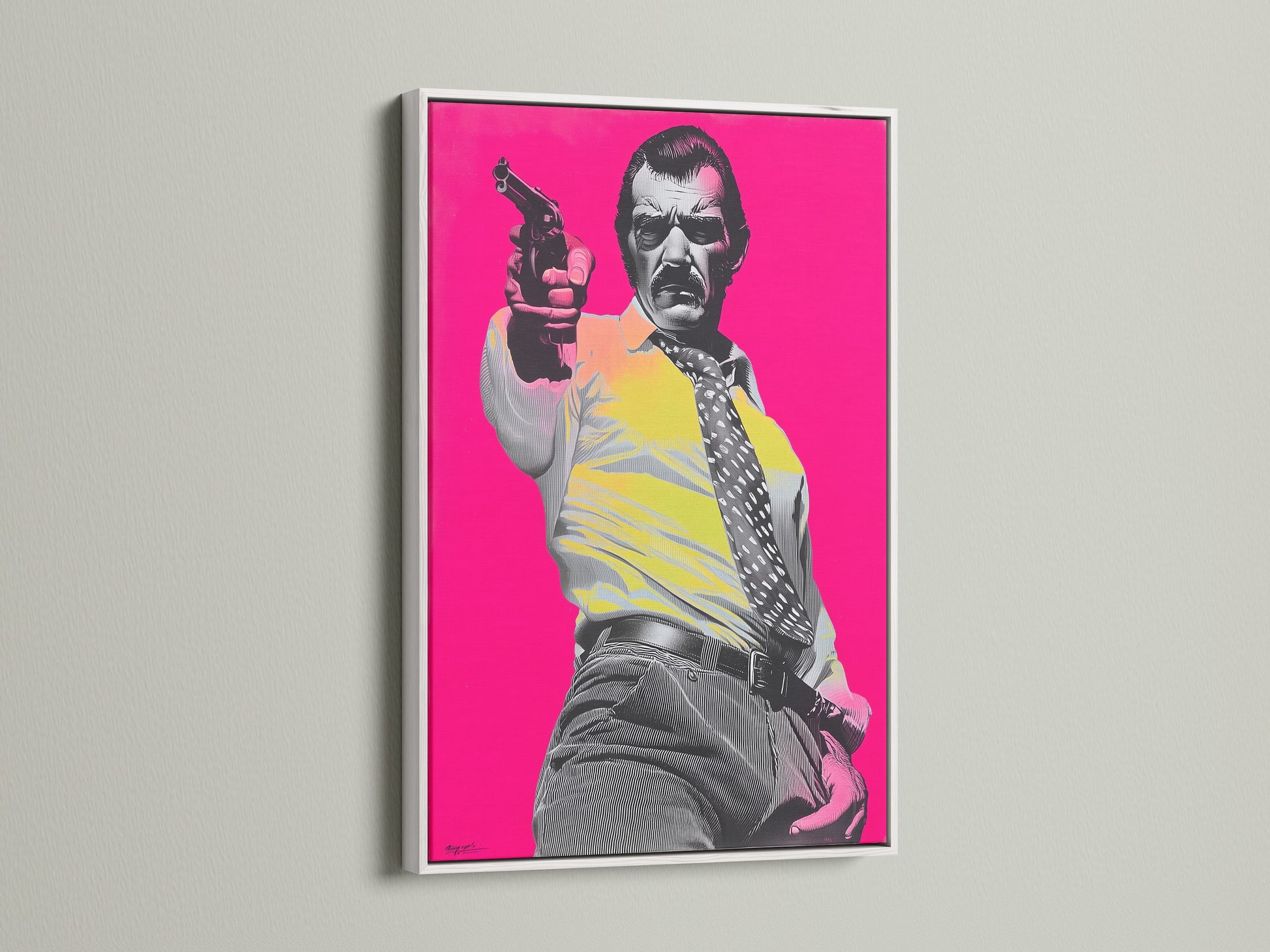 A white frame offers a clean modern look. This artwork shines in a crisp white frame. White frames brighten any wall. Discover the elegance of a white frame. Showcase your art with a white frame for a contemporary feel.