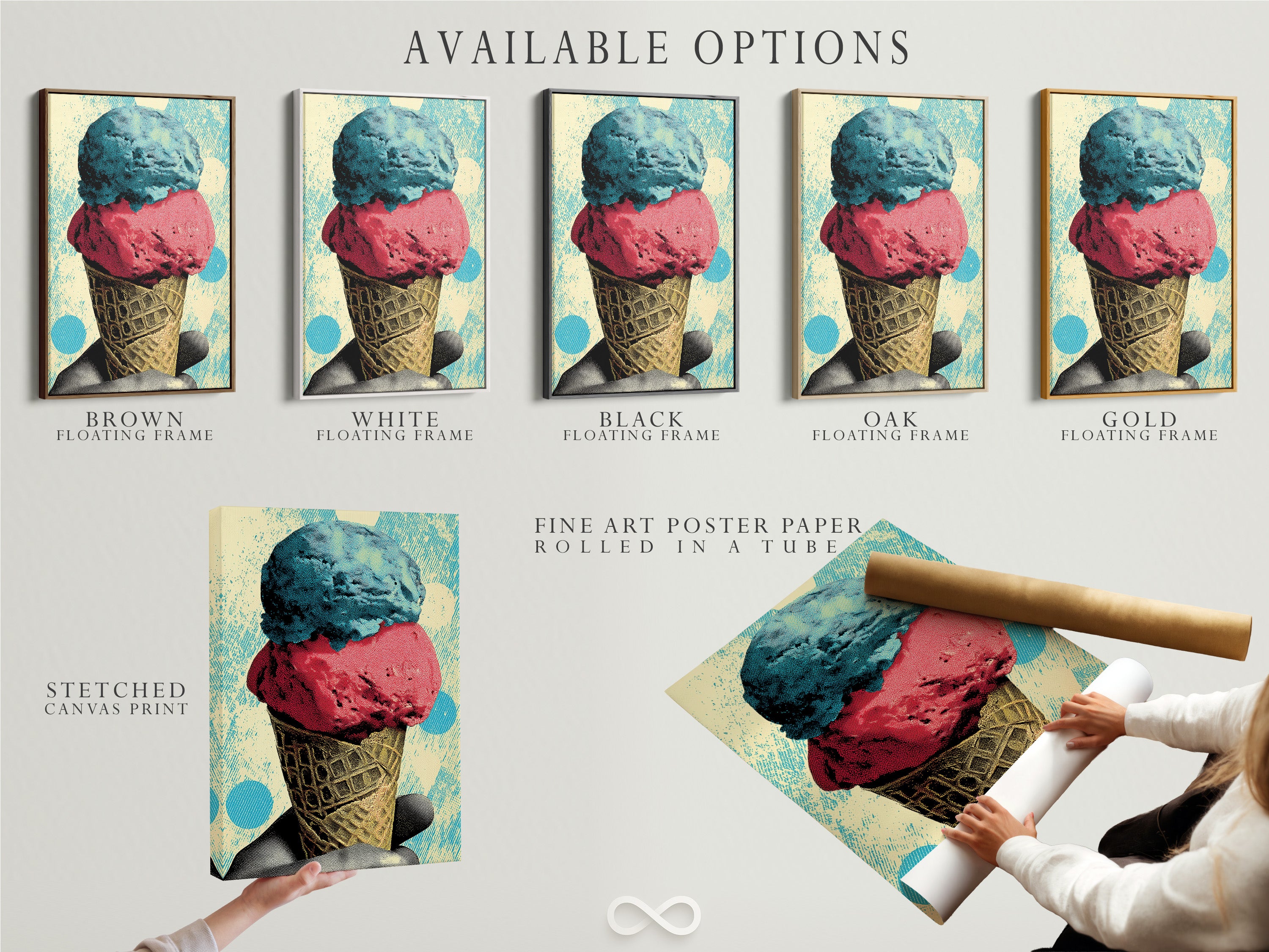 Explore available options for art prints. Options include stretched canvas prints fine art poster paper and floating frames. Customize your artwork to match your style. Find the perfect presentation for your favorite art piece.