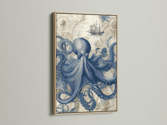 An oak frame displays artwork beautifully. The natural wood grain adds warmth and sophistication. Elevate your living space with framed art that reflects your unique taste.