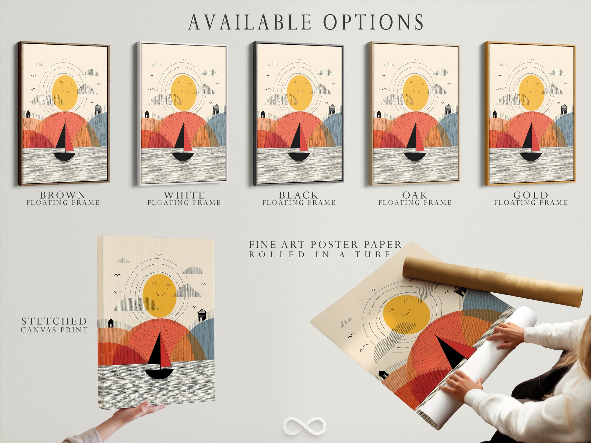 Available Artwork Options: Stretched Canvas Print Fine Art Poster Paper and Floating Frame. Choose the perfect format for your art. Options include canvas prints poster paper and frames. Find the best fit for your style.