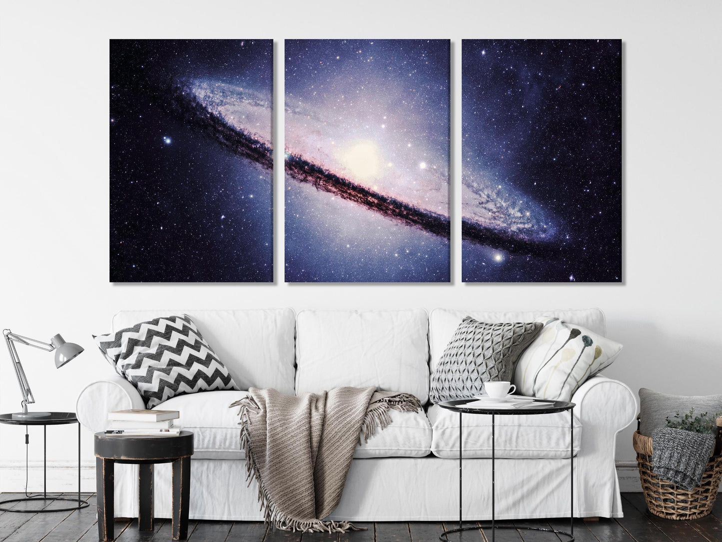 Sombrero Galaxy Canvas Print, Outer Space Wall Art, Astronomical Milky Way Art Print, Cosmic Universe Stars, Deep Space Nebula Photography
