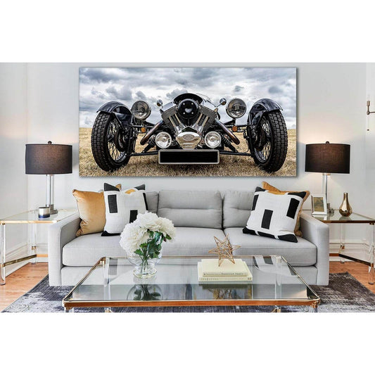 Front View Of A Retro Car №SL735 Ready to Hang Canvas PrintCanvas art arrives ready to hang, with hanging accessories included and no additional framing required. Every canvas print is hand-crafted, made on-demand at our workshop and expertly stretched ar