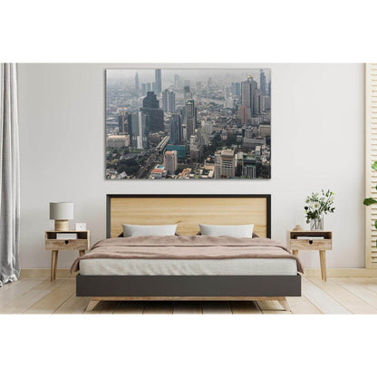 Picturesque Bangkok Cityscape №SL363 Ready to Hang Canvas PrintCanvas art arrives ready to hang, with hanging accessories included and no additional framing required. Every canvas print is hand-crafted, made on-demand at our workshop and expertly stretche