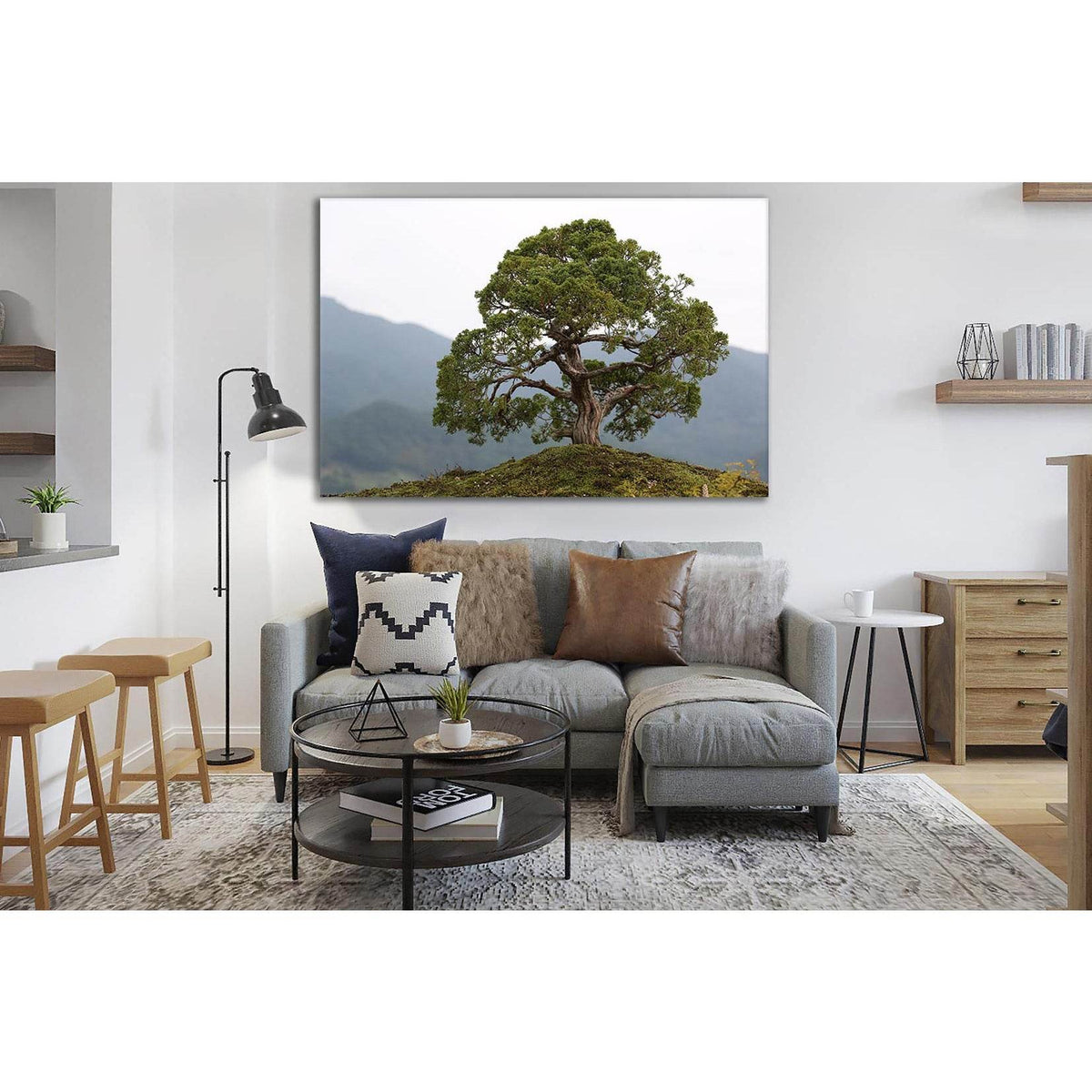 Beautiful Bonsai Tree №SL509 Ready to Hang Canvas PrintCanvas art arrives ready to hang, with hanging accessories included and no additional framing required. Every canvas print is hand-crafted, made on-demand at our workshop and expertly stretched around