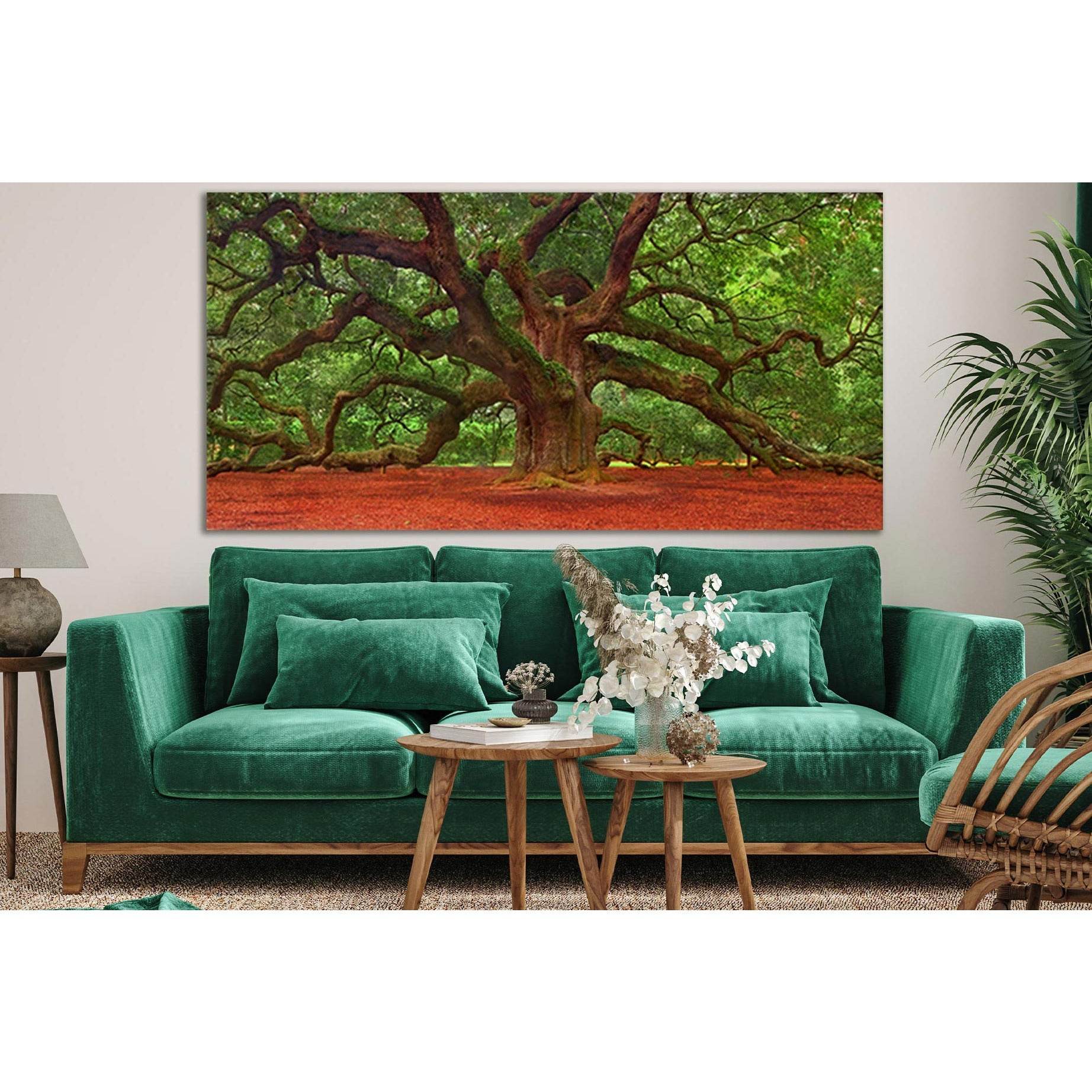 Angel Oak Tree №SL814 Ready to Hang Canvas PrintCanvas art arrives ready to hang, with hanging accessories included and no additional framing required. Every canvas print is hand-crafted, made on-demand at our workshop and expertly stretched around 100% N