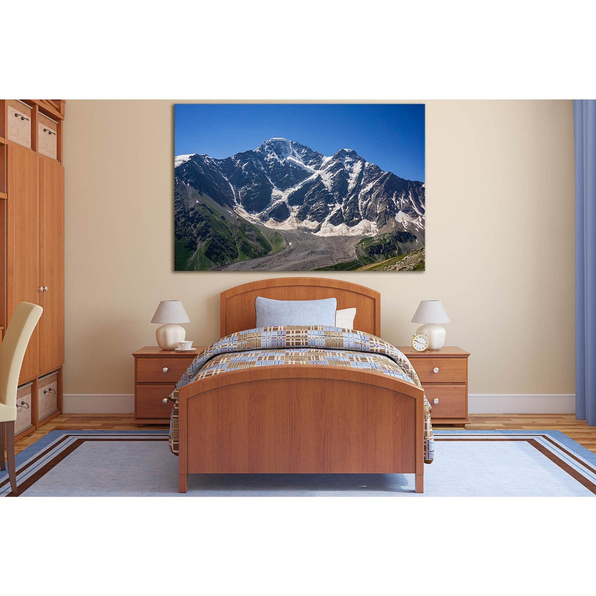 Glacier Seven On Mount Donguzorun №SL1341 Ready to Hang Canvas PrintCanvas art arrives ready to hang, with hanging accessories included and no additional framing required. Every canvas print is hand-crafted, made on-demand at our workshop and expertly str