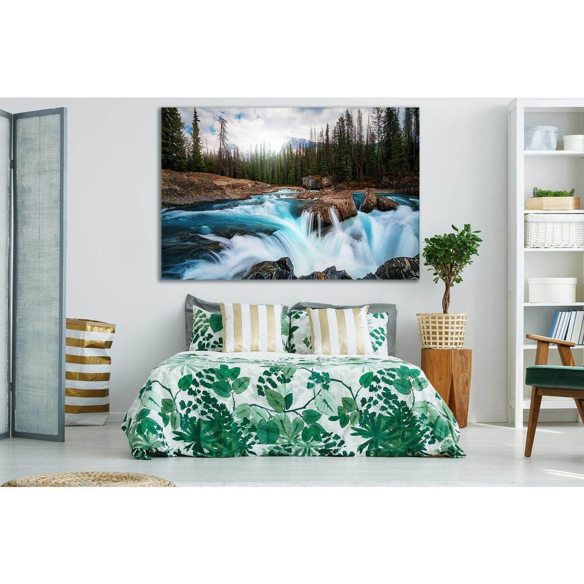 Waterfalls Rivers Landscape Canada №SL492 Ready to Hang Canvas PrintCanvas art arrives ready to hang, with hanging accessories included and no additional framing required. Every canvas print is hand-crafted, made on-demand at our workshop and expertly str
