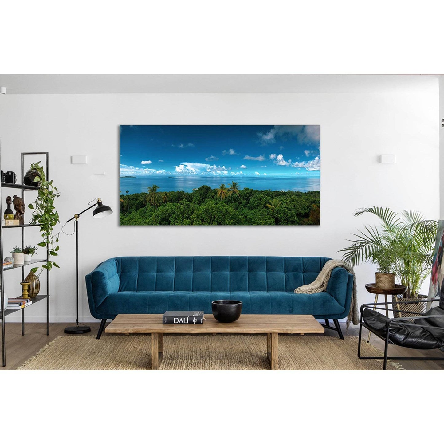 Ocean Tropical Island №SL74 Ready to Hang Canvas PrintCanvas art arrives ready to hang, with hanging accessories included and no additional framing required. Every canvas print is hand-crafted, made on-demand at our workshop and expertly stretched around