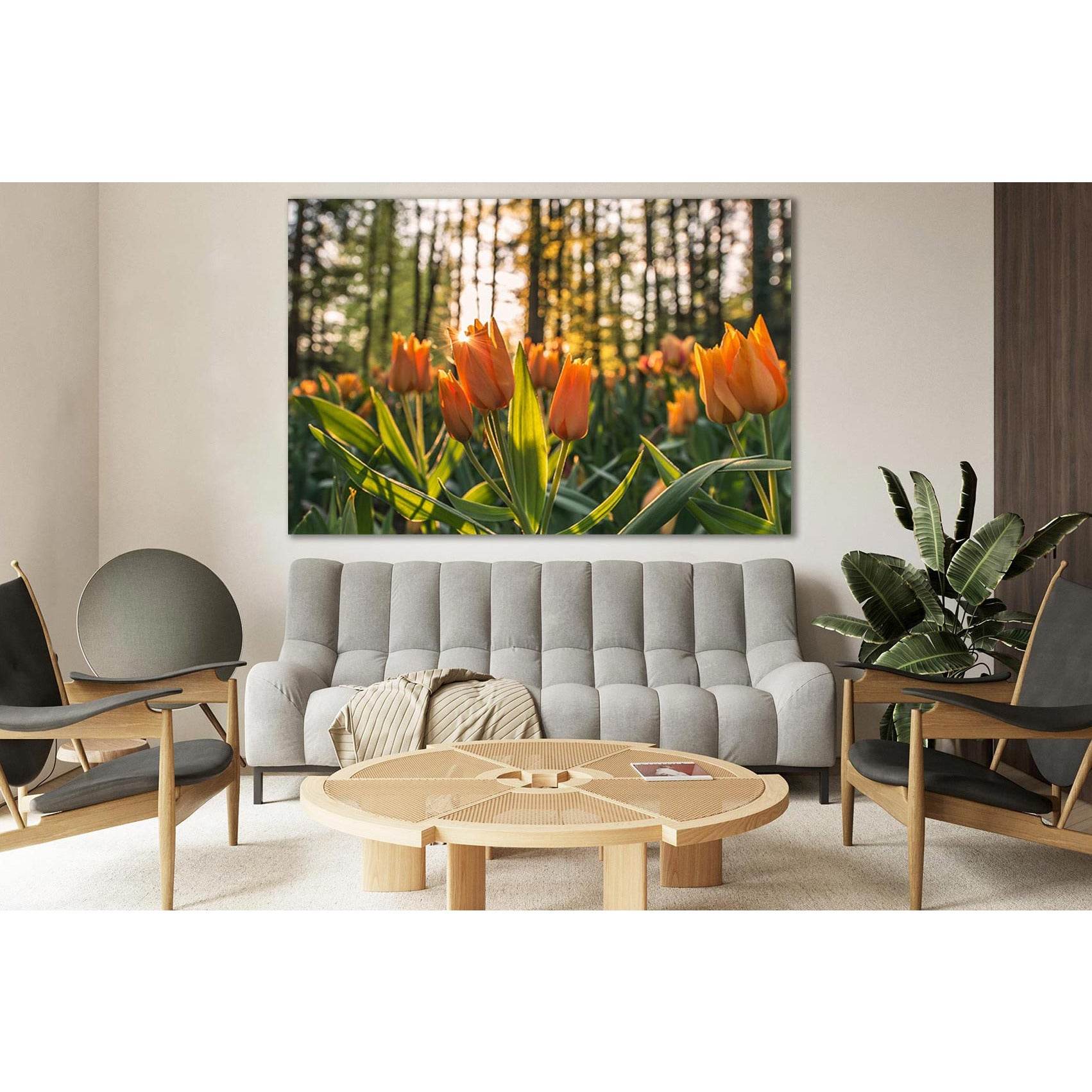 Yellow Tulips In The Forest №SL695 Ready to Hang Canvas PrintCanvas art arrives ready to hang, with hanging accessories included and no additional framing required. Every canvas print is hand-crafted, made on-demand at our workshop and expertly stretched