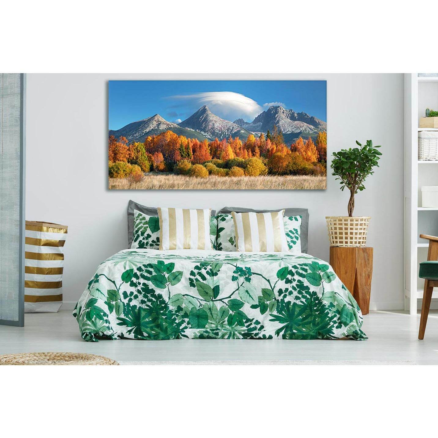 Autumn View On High Tatras Mountains №SL619 Ready to Hang Canvas PrintCanvas art arrives ready to hang, with hanging accessories included and no additional framing required. Every canvas print is hand-crafted, made on-demand at our workshop and expertly s