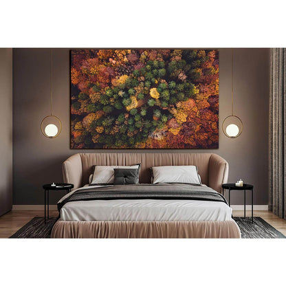 Autumn Forest Aerial View №SL1481 Ready to Hang Canvas PrintCanvas art arrives ready to hang, with hanging accessories included and no additional framing required. Every canvas print is hand-crafted, made on-demand at our workshop and expertly stretched a