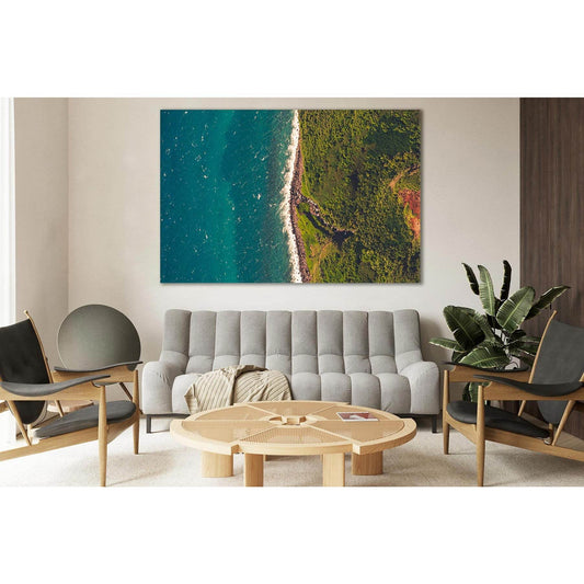 Top View Sea Shore №SL114 Ready to Hang Canvas PrintCanvas art arrives ready to hang, with hanging accessories included and no additional framing required. Every canvas print is hand-crafted, made on-demand at our workshop and expertly stretched around 10