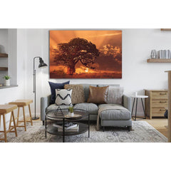 Beautiful Tree During Sunset №SL824 Ready to Hang Canvas PrintCanvas art arrives ready to hang, with hanging accessories included and no additional framing required. Every canvas print is hand-crafted, made on-demand at our workshop and expertly stretched