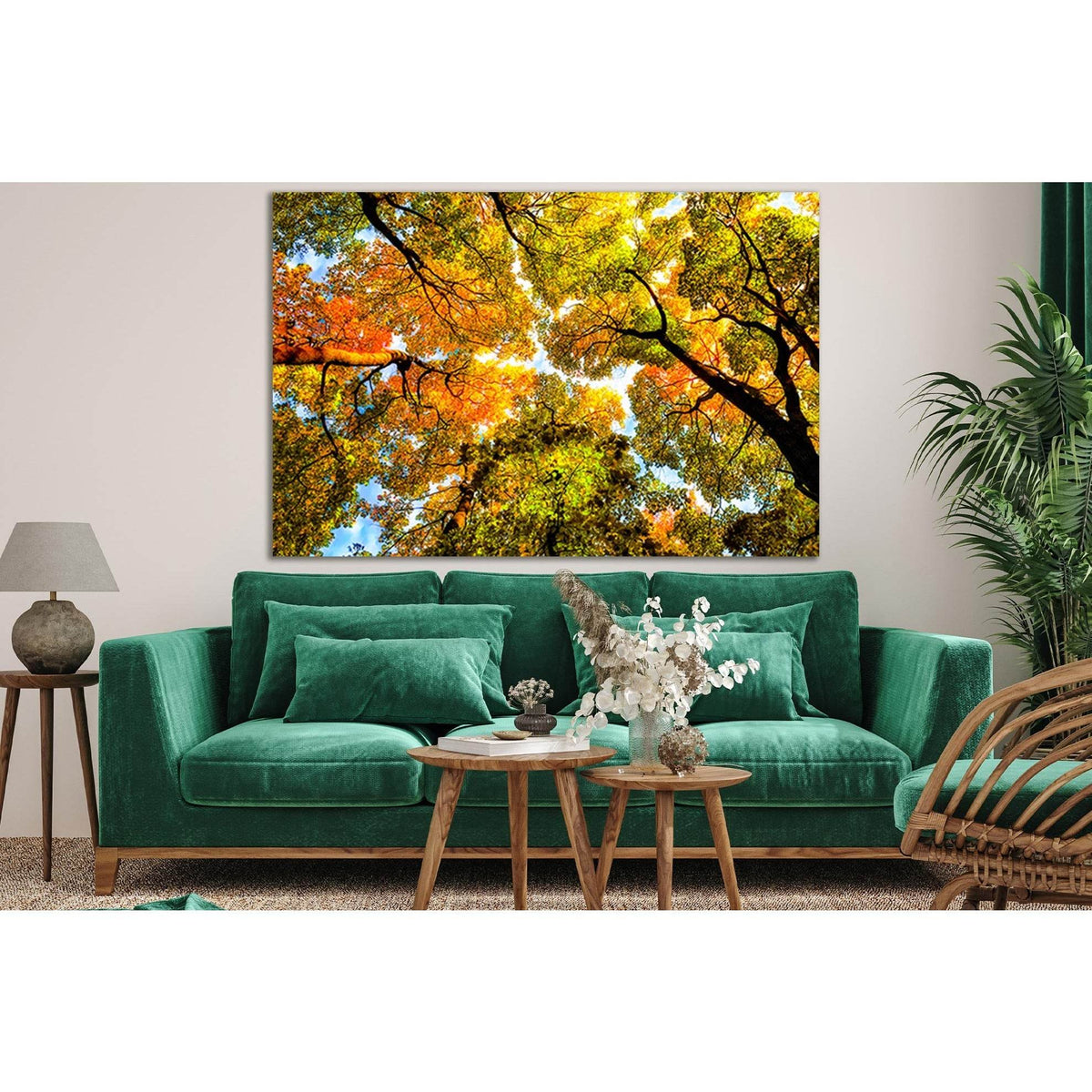 Autumn Forest Trees Background №SL648 Ready to Hang Canvas PrintCanvas art arrives ready to hang, with hanging accessories included and no additional framing required. Every canvas print is hand-crafted, made on-demand at our workshop and expertly stretch