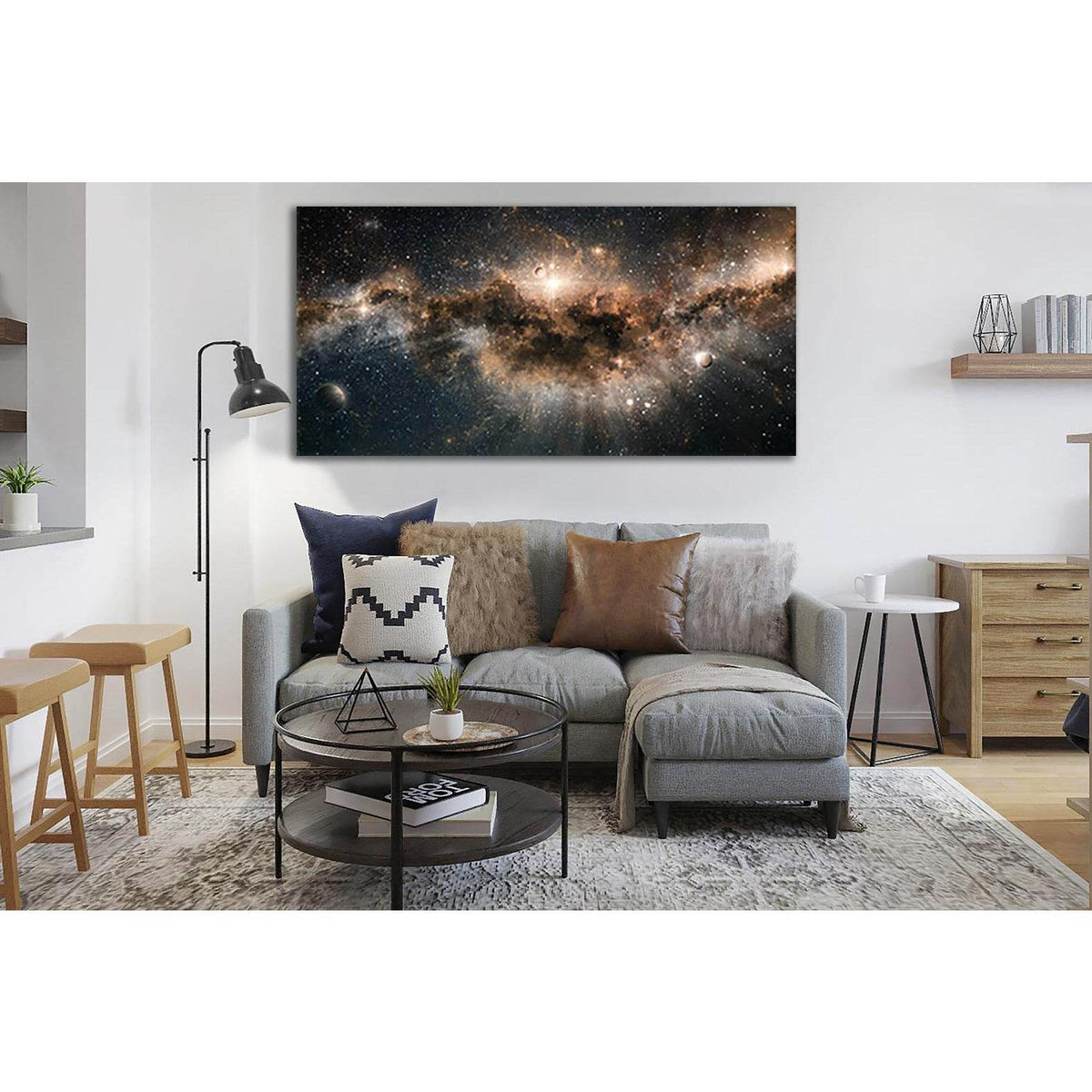 Mystery Nebula №SL384 Ready to Hang Canvas PrintCanvas art arrives ready to hang, with hanging accessories included and no additional framing required. Every canvas print is hand-crafted, made on-demand at our workshop and expertly stretched around 100% N
